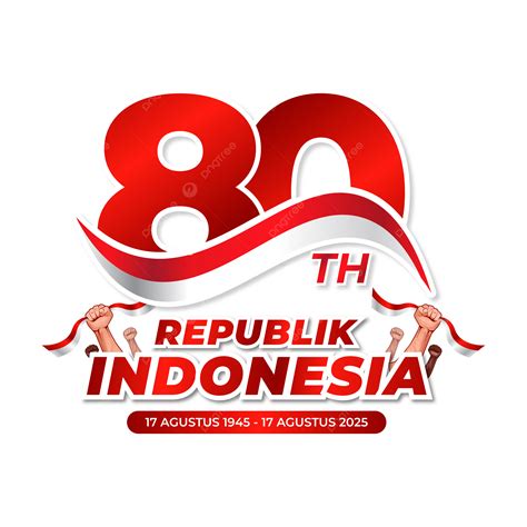 Logo Resmi Peringatan Ri 80 Hari Kemerdekaan Indonesia 17 Agustus 2025 ...