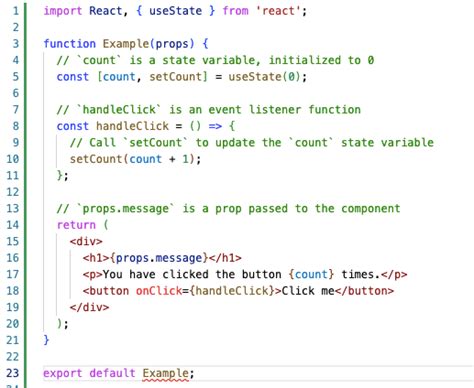 Image result for React Code Example