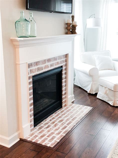 Fake Red Brick Fireplace – Mriya.net