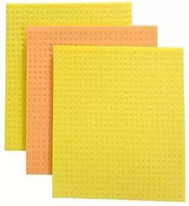 PITRADEV Sponge Wipe Resusable Kitchen Cleaning Cellulose Sponge ...