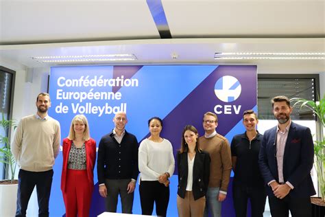 Botswana Volleyball Federation President pays visit to CEV headquarters | InsideCEV