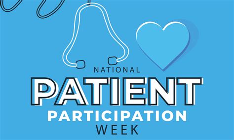 National Patient participation week. background, banner, card, poster ...