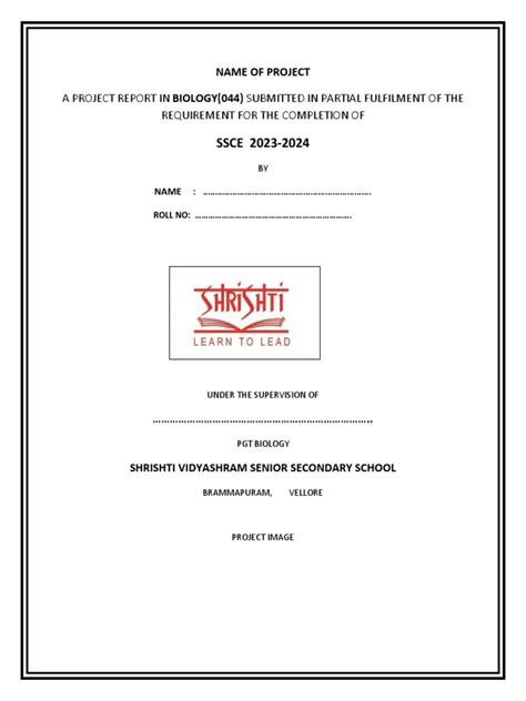 Image result for Project Plan Front Page Sample