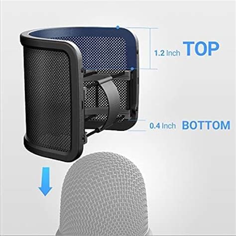 FIFINE Pop Filter, Mic Pop Screen with Metal Mesh, India | Ubuy