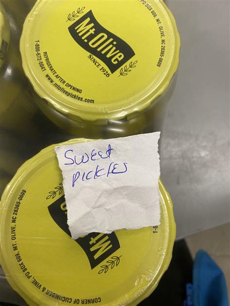 Found in the pickle aisle, obviously : r/found_shopping_lists