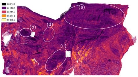 Intensity Values of Terrestrial Laser Scans Reveal Hidden Black Rock ...