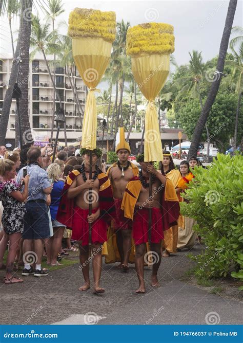 Traditional Island Breeze Luau on the Big Island of Hawaii Editorial ...