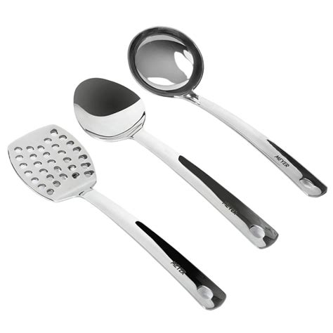 Buy Meyer Stainless Steel Kitchen Tools Set 3 Pieces - Slotted Turne ...