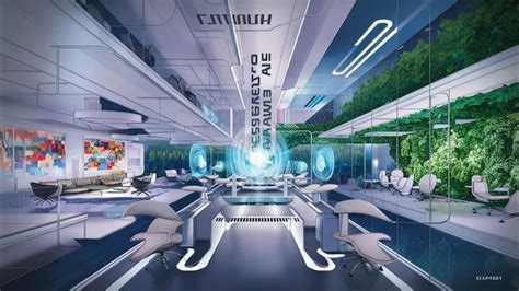 High-Tech Office Background 的图像结果