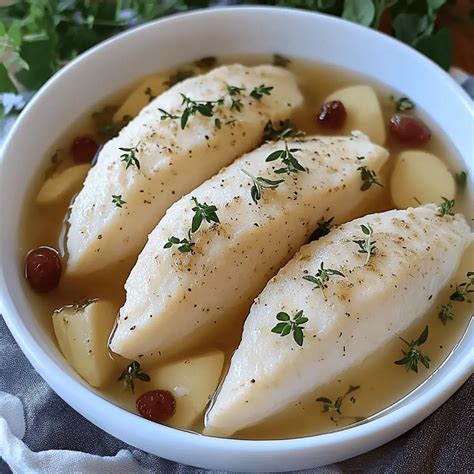 Deliciously Juicy Boiled Chicken Breast in Just 20 Minutes - HeavenlyRecipe