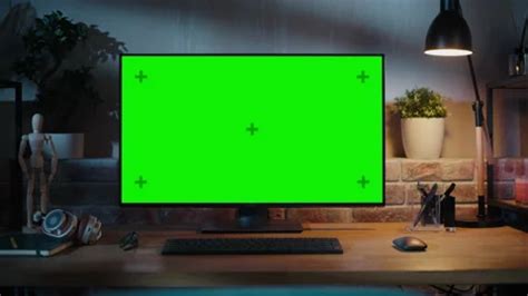 Green Screen Monitor 的图像结果