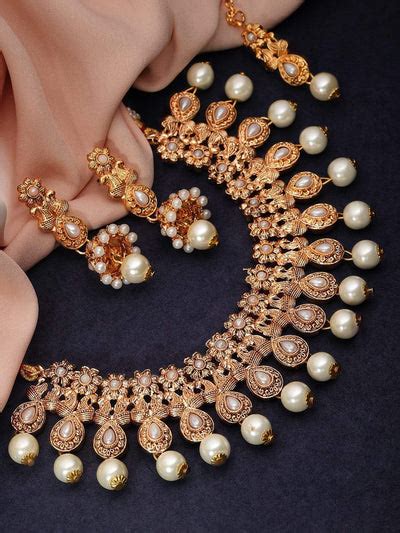 Buy Necklace Set Online | Antique Jewellery Online - Rubans