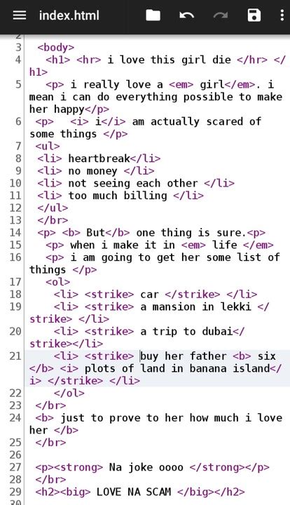 My First HTML Program 的图像结果