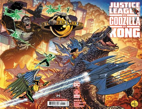 Mild Mannered Reviews – Justice League vs. Godzilla vs. Kong #1 ...