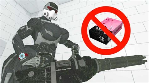 Lewd Crysis 2 Nanosuit＋MINI GUN ️ ONE HEALTH CHALLENGE Haydee Gameplay ...