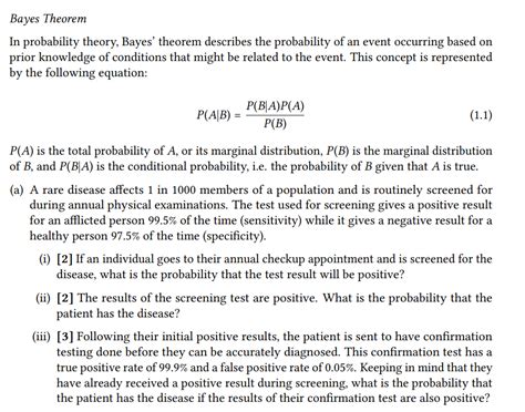 Image result for Bayes Theorem Marginal Probability