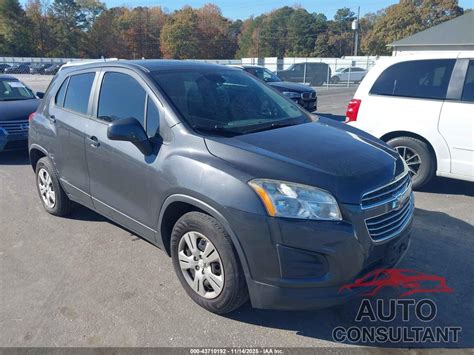 2016 CHEVROLET TRAX 1LS Gasoline - 3GNCJKSB6GL154382