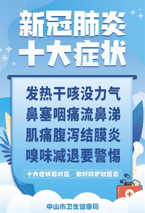 新冠肺炎十大症状要记牢！门诊名单请收好~_中山Plus_中山+中山Plus（中山+）-中山城市客户端