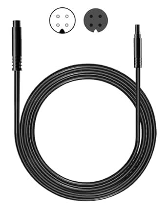 AZDOME 6m 4 Pin ATX Male-to-Female Extension Cable for Mirror Dashcam ...