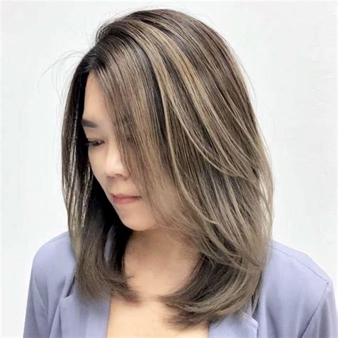 Asian Hair Highlights Ideas