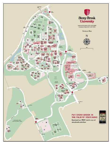 14061566 Stony Brook Campus Map - Chapin Commons Walter J. Hawrys ...