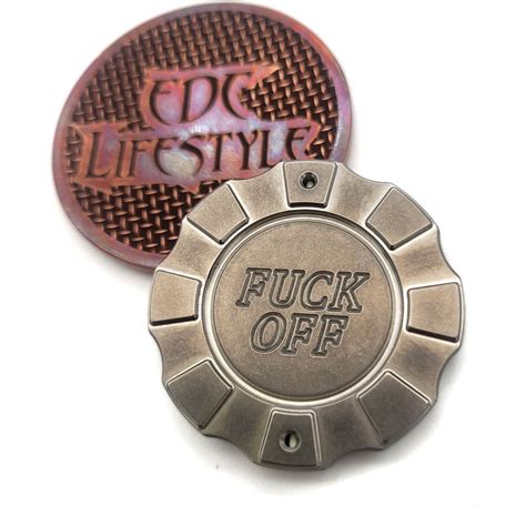 HiTex Gear Marfione Custom Borka Blades Fuck Off Tritium Chip - S2