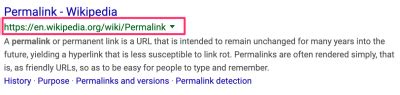 Image result for Permalink Citation Example
