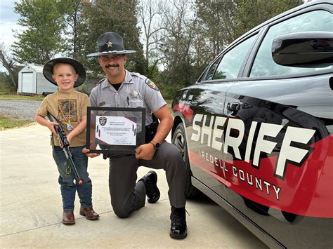 Sheriff Campbell Makes a Kid's Birthday One to Remember! • Iredell ...