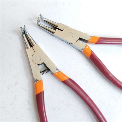 VTH Heavy Duty Internal & External Bend Circlip Plier 9" (225mm) (Pack ...