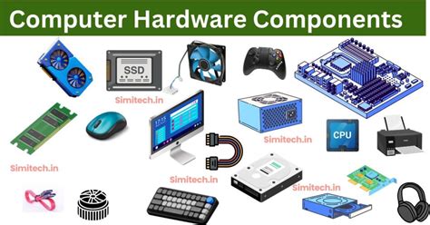 Image result for Components of Hardware