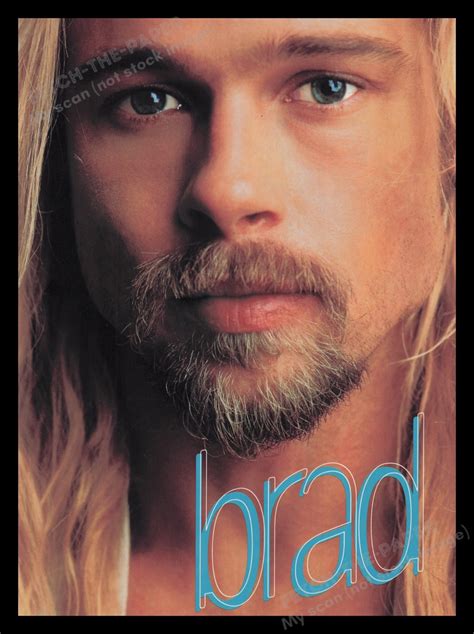 Brad Pitt Goatee
