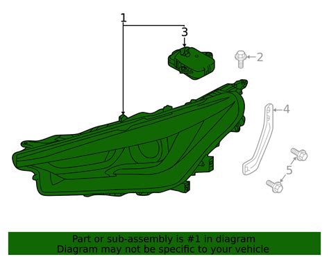 2019-2020 Infiniti QX50 Headlamp Assembly 26060-5NA0A | Faulkner ...