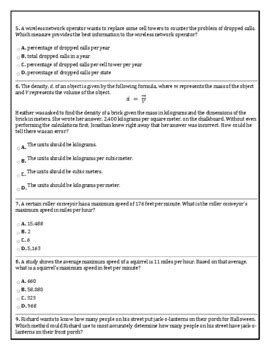 Image result for Example Problem with Units Algebra