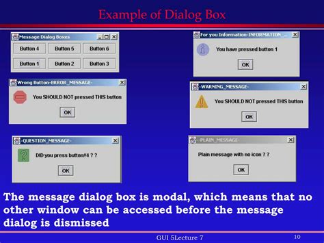 Image result for Dialogue Box GUI