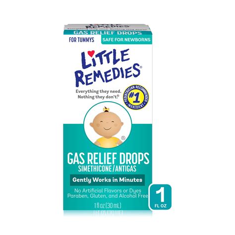 Little Remedies Gas Relief Drops, Natural Berry Flavor - 1 fl oz
