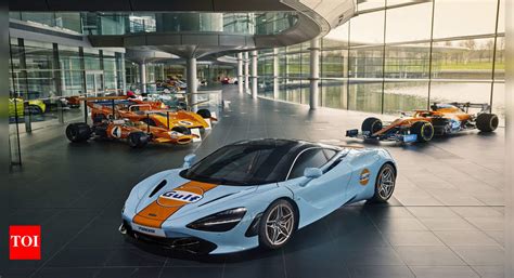 McLaren 720S launch: McLaren 720 Gulf Oil special edition introduced ...