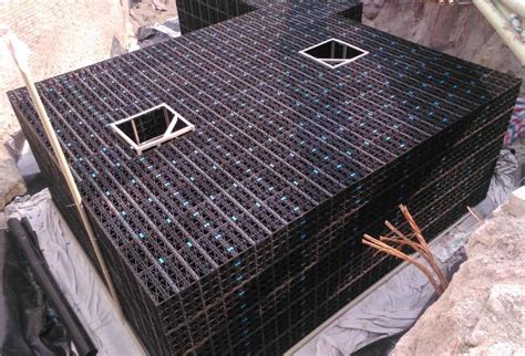 雨水收集系统 PP蓄水模块安装工程介绍（四） - 知乎