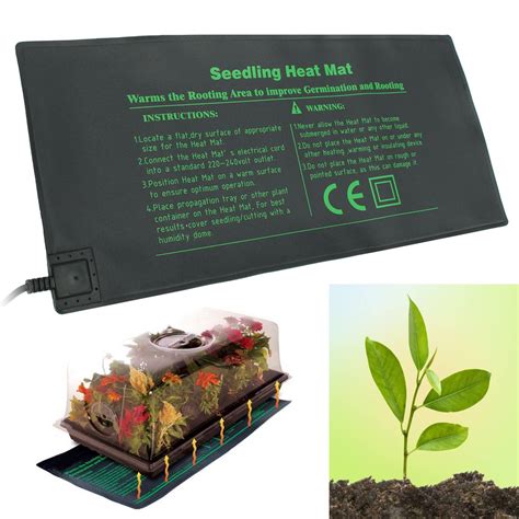 Durable Seedling Heat Mat Plant Seed Germination Propagation Clone ...