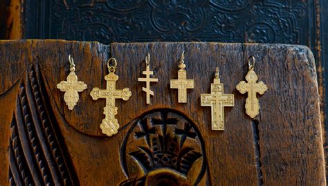 Russian Orthodox Crosses handcrafted by Gallery Byzantium