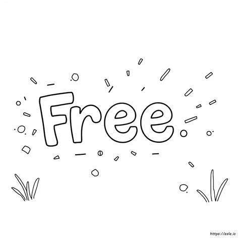 Free Word Coloring Pages