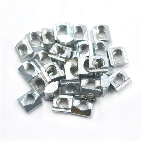 M6 Thread T Sliding Nut, Mergorun Silver European Standard 20 Series ...