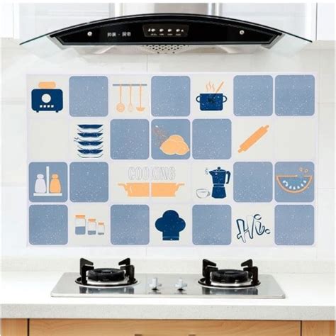 Promo Tempelan Dapur Anti Minyak dan Panas - Sticker Dapur Anti Air dan ...