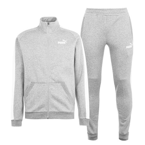 Puma | Clean Fleece Tracksuit Mens | Fleece Tracksuits | SportsDirect.com