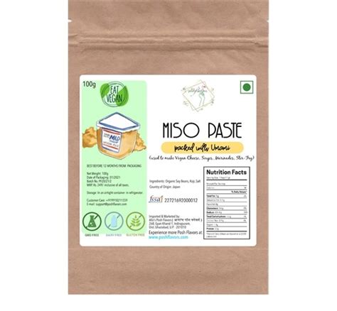 Buy Vegan Japanese Miso Paste Online from Alla's Posh Flavors at Best Price