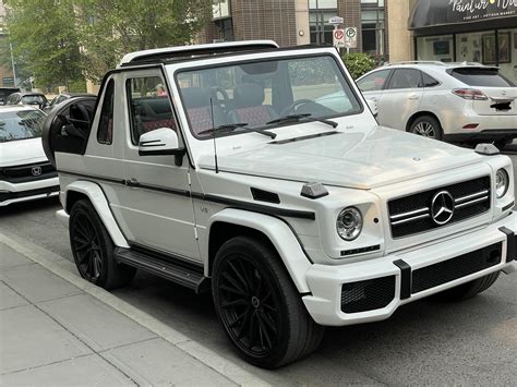Spotted - rare G class cabriolet : r/Calgary