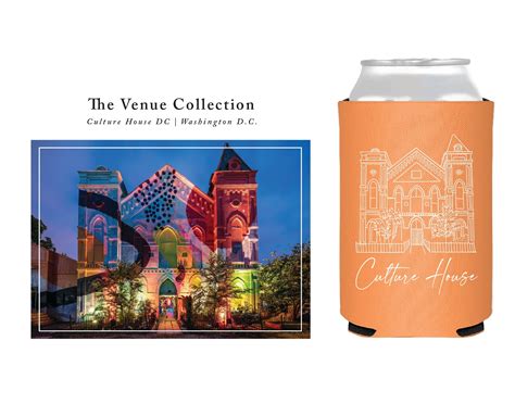 "The Venue Collection" | Culture House DC Can Coolers – SipHipHooray