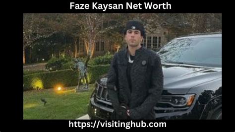 Faze Kaysan Net Worth 2025 [Career, Salary, Awards, News]