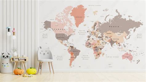 Atlas Artistry Map Wallpaper – Myindianthings