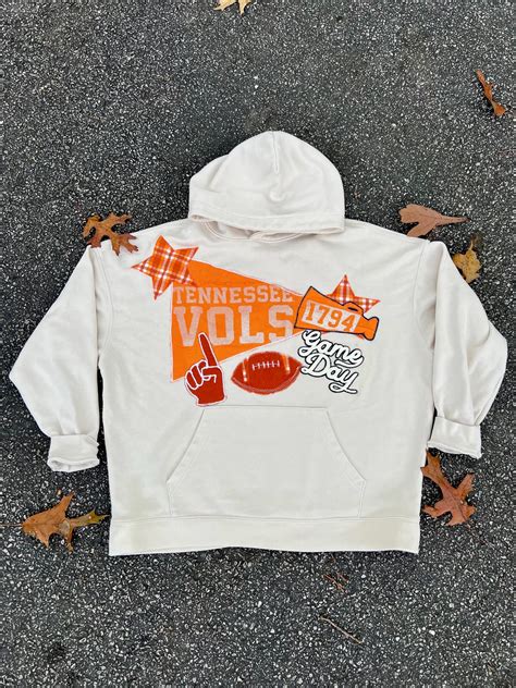 University of a Tennessee Pennant Hoodie, Tennessee Volunteers Pennant ...