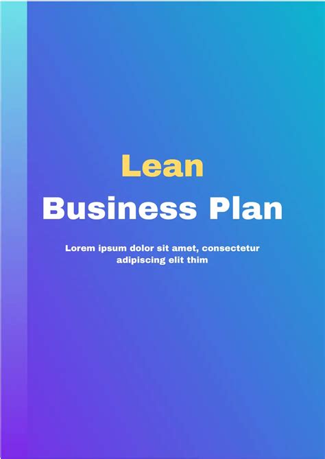 Free Fillable Business Plan Templates 的图像结果